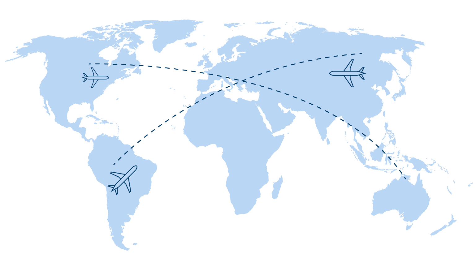 map airline