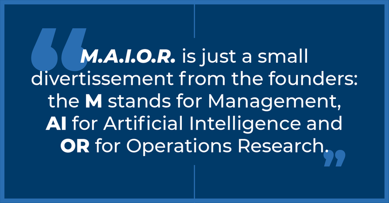 Management, Artificial Intelligence and Operations Research
