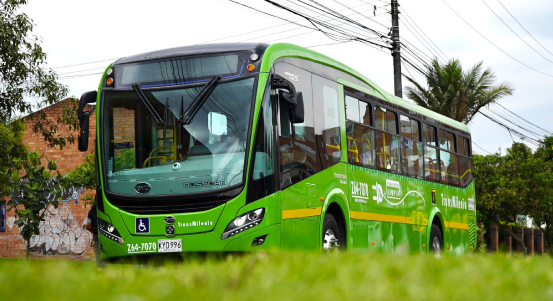 SERVIZIO CON AUTOBUS ELETTRICI A BOGOTÀ SERVIZIO CON AUTOBUS ELETTRICI A BOGOTÀ