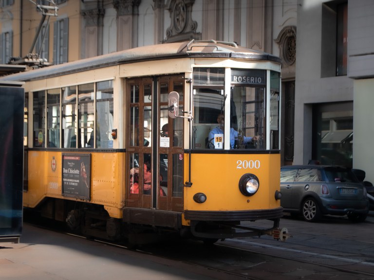 tram in città tram in città
